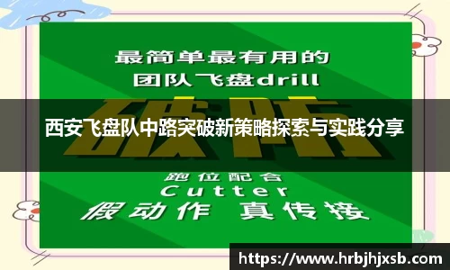 西安飞盘队中路突破新策略探索与实践分享